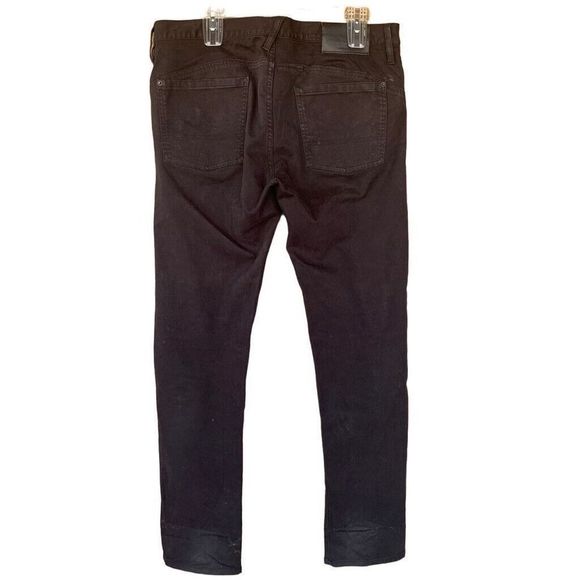 Armani Exchange Jeans Adult Sz 34R Black Slim Fit Stretch Denim Casual Men’s - Picture 5 of 16